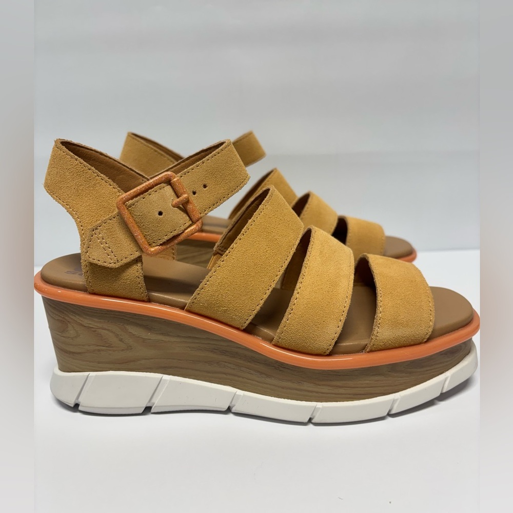 ✨SOREL Women's Joanie III Ankle Strap Wedge Sandal Size 8.5 - Picture 4 of 12